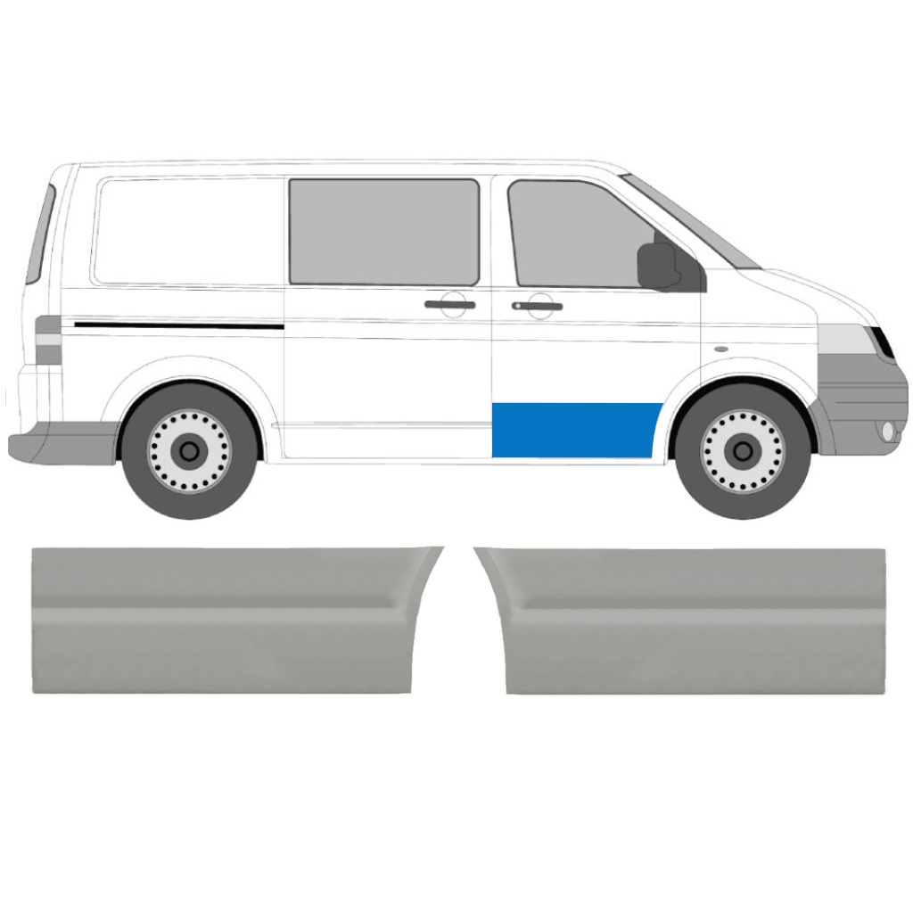 VW T5 2003-2015 KIT DE REPARACIÓN DE PUERTAS / KIT