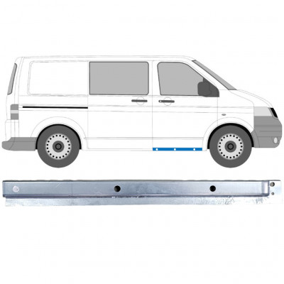 Panel de reparación del umbral puerta delantera interna para VW Transporter T5 2003-2015 / Derecho 11999