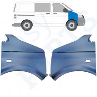 Guardabarro delantero para VW Transporter T5 2003-2015 / Izquierda+Derecha / Conjunto 10535