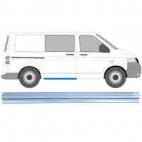 Panel de reparación del umbral de la puerta corredera para VW Transporter T5 2003-2015 / Derecho 11945