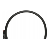 Moldura lateral guardabarros delantero para Volkswagen Tiguan 2016-2020 R-Line / Derecho 14861