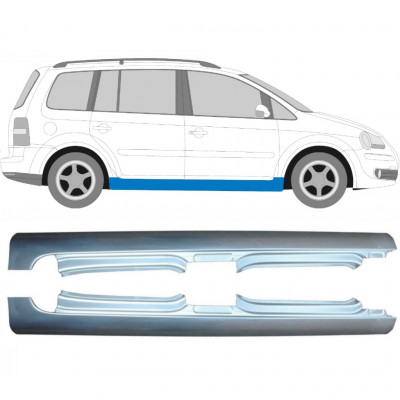 Panel de reparación del umbral para VW Touran 2003-2010 / Izquierda+Derecha / Conjunto 9410