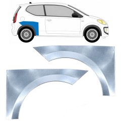 Panel de reparación guardabarros trasero para Volkswagen UP! 2011- / Izquierda+Derecha / Conjunto 17210