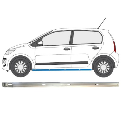 Panel de reparación del umbral interno para Volkswagen UP! 2011- / Izquierda 14858