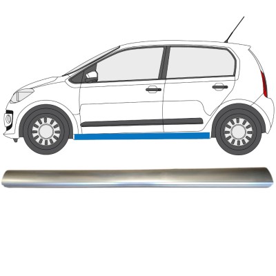 Panel de reparación umbral parte inferior para Volkswagen UP! 2011- / Izquierda 14819