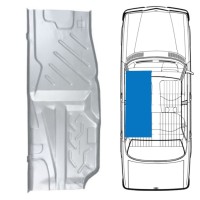 Panel de reparación del piso para Mercedes W123 1975-1985 / Izquierda 16051
