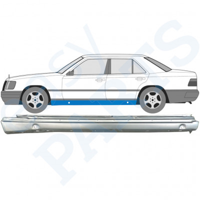 MERCEDES W124 1984-1996 COMPLETO PANEL DE REPARACIÓN DEL UMBRAL / IZQUIERDA