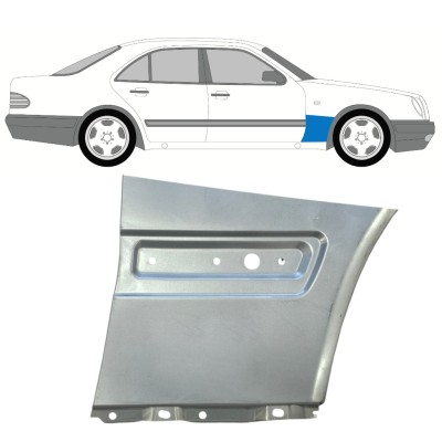 Panel de reparación guardabarros delantero para Mercedes E-Class W210 1995-2003 / Derecho 14701