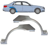 Panel de reparación guardabarros trasero para Mercedes-Benz E-Class W212 2009-2016 / Izquierda+Derecha / Conjunto 14867