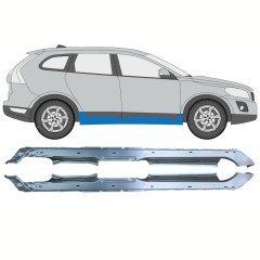 Umbral completo para Volvo XC60 2008-2017 / Izquierda+Derecha / Conjunto 10345