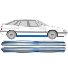 Panel de reparación del umbral para Citroen XM 1989-2000 / Izquierda+Derecha / Conjunto 11344