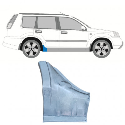 Panel de reparación del umbral para Nissan X-TRAIL 2001-2007 / Derecho 12443