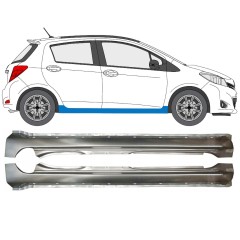 Umbral completo para Toyota Yaris 2011-2020 / Izquierda+Derecha / Conjunto 14587
