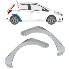 Panel de reparación guardabarros trasero para Toyota Yaris 2011-2020 / Izquierda+Derecha / Conjunto 14593