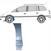 Panel de reparación guardabarros delantero para Opel Zafira 1999-2005 / Izquierda 6095