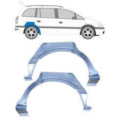 Panel de reparación guardabarros trasero para Opel Zafira A 1999-2005 / Izquierda+Derecha / Conjunto 9403