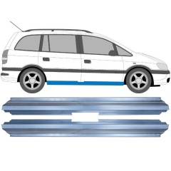 Panel de reparación del umbral para Opel Zafira A 1999-2005 / Izquierda = Derecha (simétrico) / Conjunto 9714