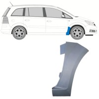 Panel de reparación guardabarros delantero para Opel Zafira B 2005-2012 / Derecho 16850