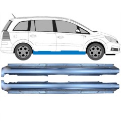 Umbral completo para Opel Zafira B 2005-2012 / Izquierda+Derecha / Conjunto 10617