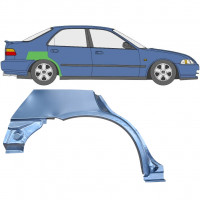 Panel de reparación guardabarros trasero para Honda Civic 1991-1995 / Derecho 6648