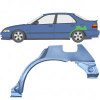 Panel de reparación guardabarros trasero para Honda Civic 1991-1995 / Izquierda 6649