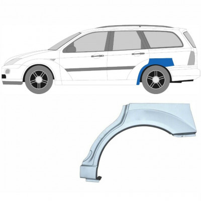 Panel de reparación guardabarros trasero para Ford Focus 1998-2007 / Izquierda / COMBI 6290