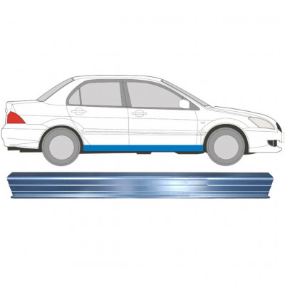 Panel de reparación del umbral para Mitsubishi Lancer 2003-2008 / Izquierda = Derecha (simétrico) 5630