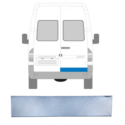 MERCEDES SPRINTER 1995-2006 PANEL DE REPARACIÓN DE LA PUERTA TRASERA / DERECHA