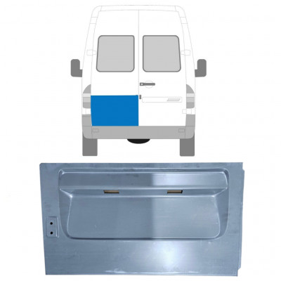 MERCEDES SPRINTER 1995-2006 REPARACIÓN DE LA PUERTA TRASERA PANEL / IZQUIERDA