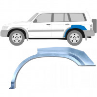 Panel de reparación guardabarros trasero para Nissan Patrol 1997-2009 / Izquierda 6264