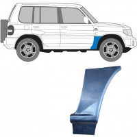 Panel de reparación guardabarros delantero para Mitsubishi Pajero Pinin 1998- / Derecho 6563